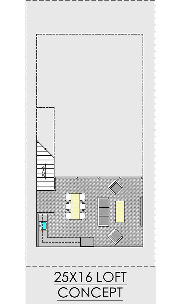 Apex Vault Loft Concept Floorplan