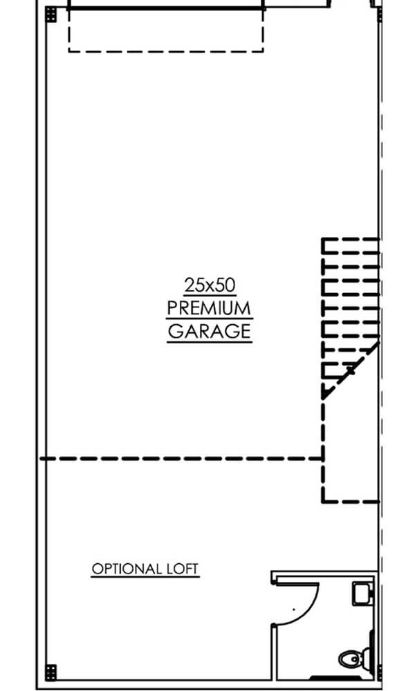 Apex Vault Premium Garage Floorplan 1