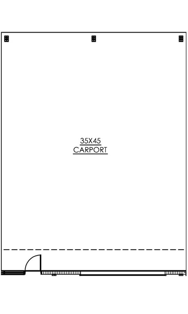Apex Vault Carport Floorplan