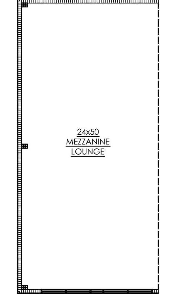Apex Vault Mezzanine Lounge Floorplan